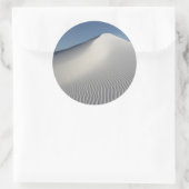White Sands Runder Aufkleber (Tasche)
