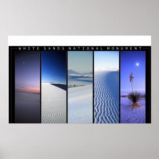 White Sands Windows Poster (Vorne)