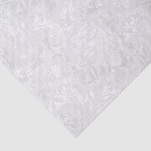 White Satin Wedding Elegance Seidenpapier (Ausschnitt)