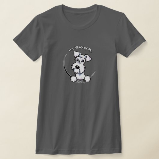 White Schnauzer IAAM Mini T-Shirt (Ablage )