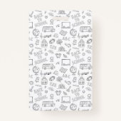 White School Icons Homeschool Educator ID Abzeiche Ausweis (Rückseite)