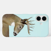 White Schwanz Buck Case-Mate iPhone Hülle (Rückseite (Horizontal))
