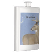 White Schwanz Buck Flachmann (Rechts)
