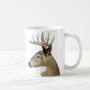 White Schwanz Buck Kaffeetasse