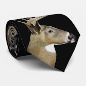 White Schwanz Buck Krawatte (Gerollt)