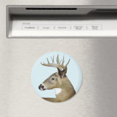 White Schwanz Buck Magnet (In Situ (Geschirrspüler))