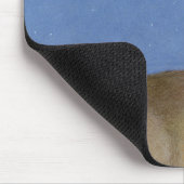 White Schwanz Buck Mousepad (Ecke)