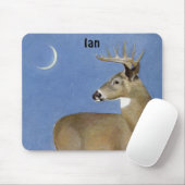 White Schwanz Buck Mousepad (Mit Mouse)