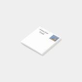 White Schwanz Buck Post-it Klebezettel (angewinkelt)