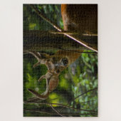 White Schwanz Buck Puzzle (Vertikal)