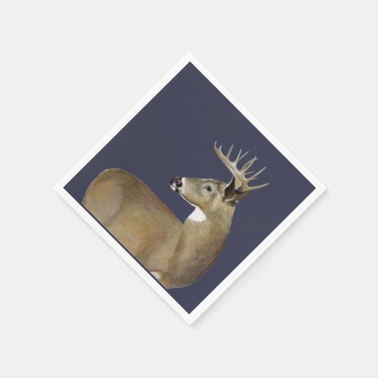 White Schwanz Buck Serviette (Ecke)