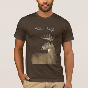 White Schwanz Buck T-Shirt