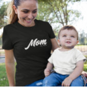 White Script Establishment-Mama T-Shirt