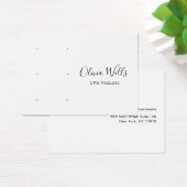 White Script Three Pair Stud Ohrring Holdings (Schreibtisch)