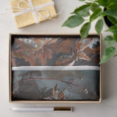 White Scroll Pumpkin Seidenpapier (Geschenk)