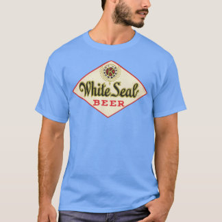 White Seal Bier Retro Stillgelegte Breweriana T-Shirt