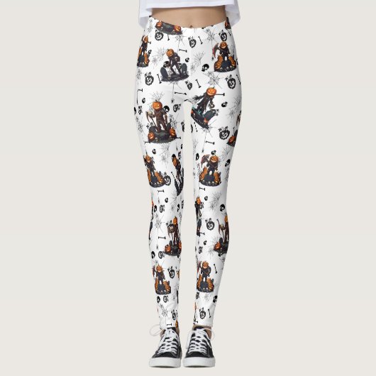 ⚪ WHITE SET - Kid's Leggings (Vorderseite)