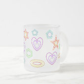 White shapes mug mattglastasse (VorderseiteRechts)