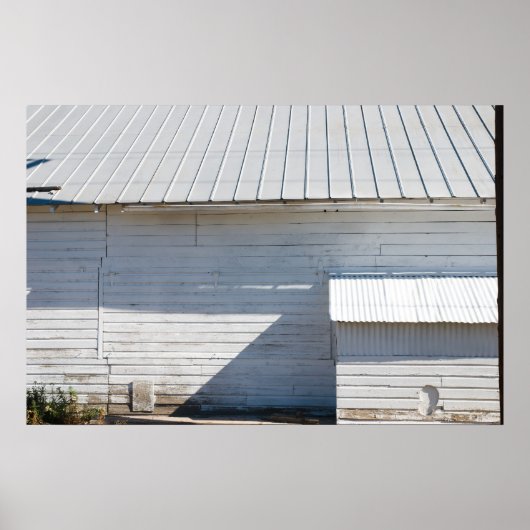 White Shed Poster (Vorne)