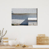 White Shed Poster (Küche)