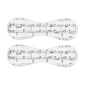 White Sheet Music Baseball (Paneele)