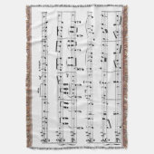 White Sheet Music Decke (Vorderseite Vertikal)