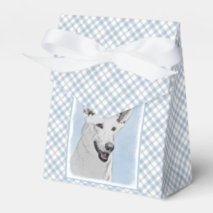 White Shepherainting - Niedliche Original Hunde Ku Geschenkschachtel