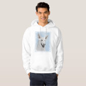 White Shepherainting - Niedliche Original Hunde Ku Hoodie (Vorne ganz)