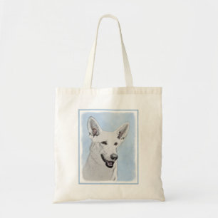 White Shepherainting - Niedliche Original Hunde Ku Tragetasche