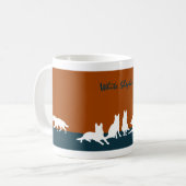 White Shepherd Kaffeetasse (Vorderseite Links)