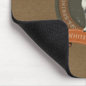 White Shepherd Mousepad (Ecke)