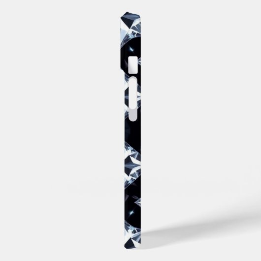 White Shining Diamond Muster Luxus Telefon Case-Mate iPhone Hülle (Rückseite / Links)