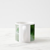 White Shiny Jasmine Espressotasse (Rückseite)
