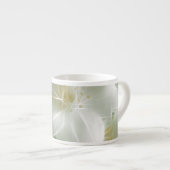 White Shiny Jasmine Espressotasse (Vorderseite Rechts)