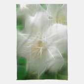 White Shiny Jasmine Geschirrtuch (Vertikal)