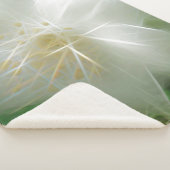 White Shiny Jasmine Sherpadecke (3/4)