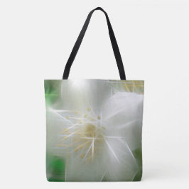 White Shiny Jasmine Tasche