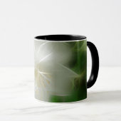 White Shiny Jasmine Tasse (VorderseiteRechts)