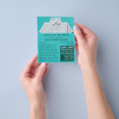 White Shirt, Men's Clothing Store Advertising Flyer (Gruppe)