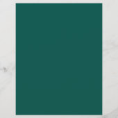 White Shirt, Men's Clothing Store Advertising Flyer (Hinten)