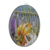 White Shoe Lost in the Pumpkin Patch ist eine Coll Dartscheibe (Vorderseite Links)