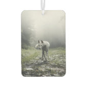 White Siberian Husky Autolufterfrischer (Rückseite)