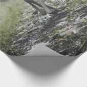 White Siberian Husky Geschenkpapier (Ecke)