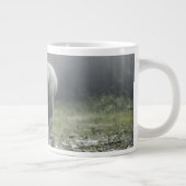 White Siberian Husky Jumbo-Tasse (Rechts)