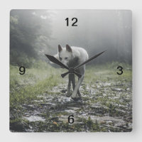 White Siberian Husky