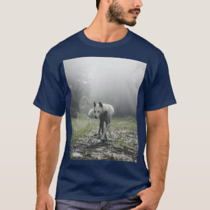White Siberian Husky T - Shirt
