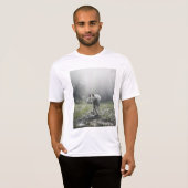 White Siberian Husky T - Shirt (Vorne ganz)