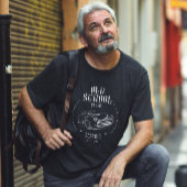 White Simple Old School Speed T - Shirt