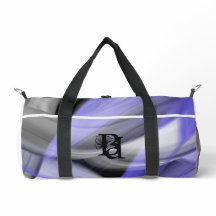 White Small Gym Bag Trend Abstrakt Lavendel Violet