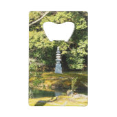 White Snake Pagoda / Hakuja No Tsuka Geldbeutel Flaschenöffner (Vorderseite)